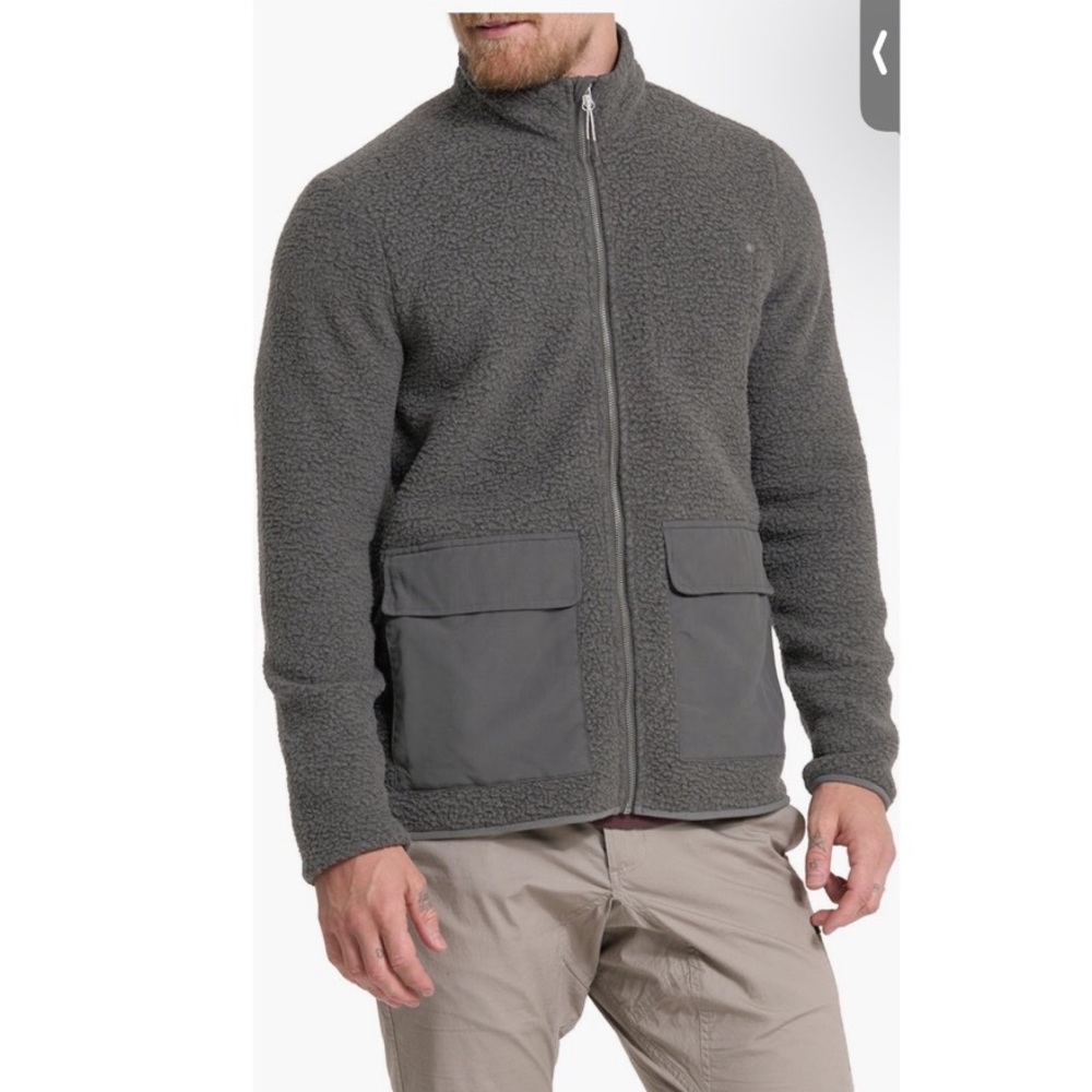 Vuori Idyllwild Sherpa Zip Jacket - EUC